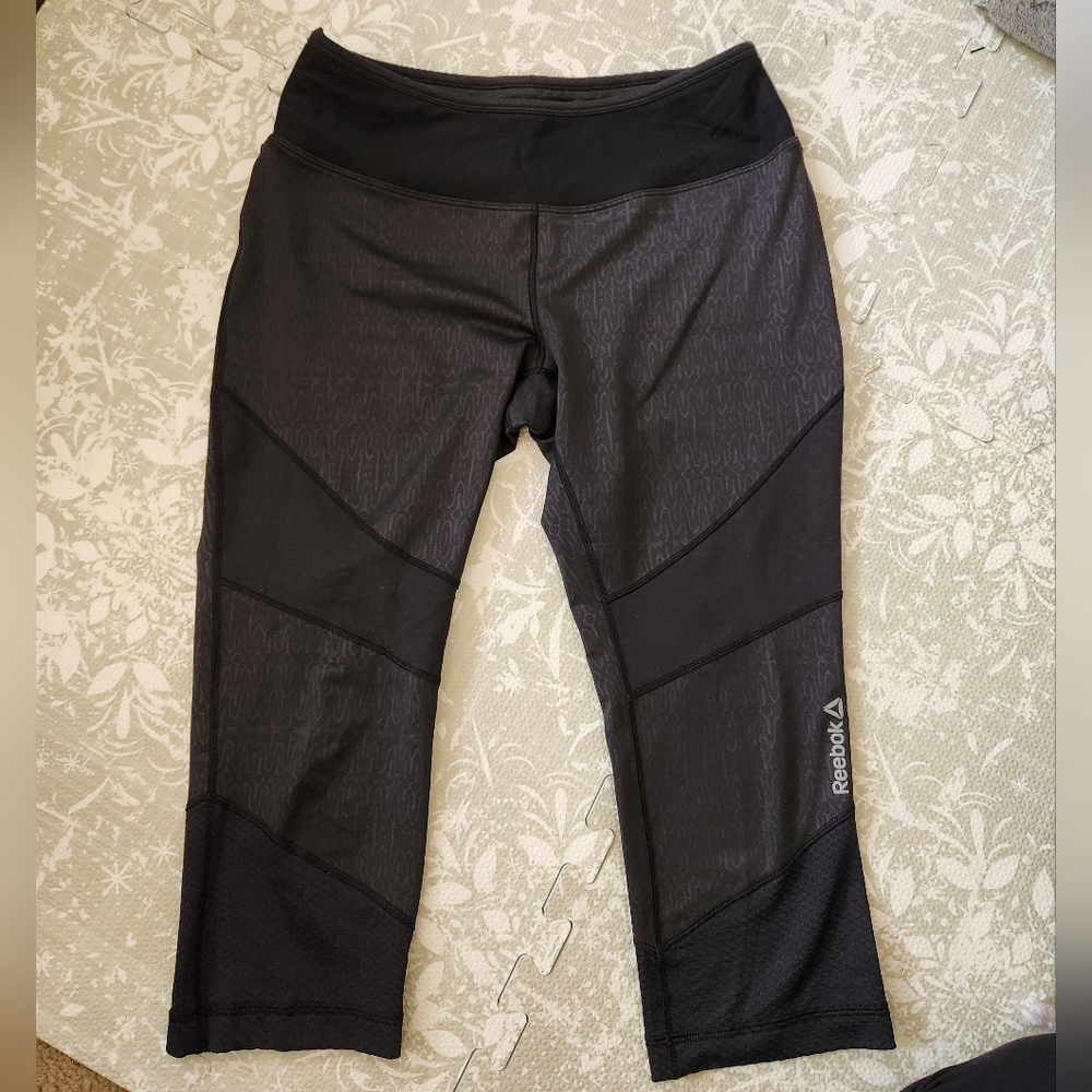 Reebok Black Athletic Leggings